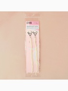 Лямки для бюстгальтера, декоративные с жемчугом, фурнитура металл, 5 мм, 45 см, пара, белые - Фото 10