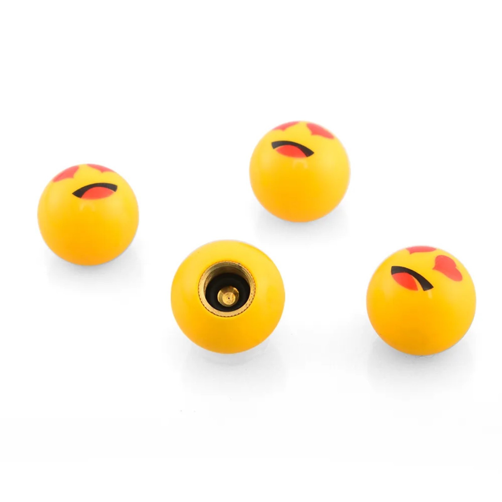 Колпачок на вентиль, TORSO, Смайл, набор 4 шт (9750290) - Купить по ...