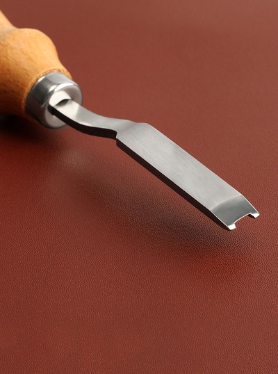 Бевеллер французского типа, для кожи, 16.5 см, отверстие 5.8 мм