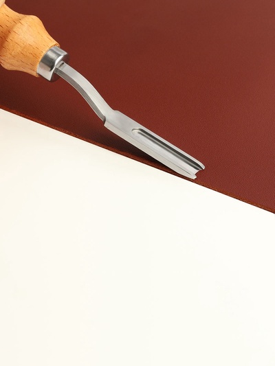 Бевеллер французского типа, для кожи, 16.5 см, отверстие 5.8 мм