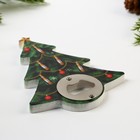 Открывашка для пива новогодняя «Ёлка», 10.3×13.2 см - Фото 2