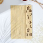 Циновка, коврик бамбуковый для ролл «Суши», 22×24 см - Фото 3