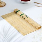 Циновка Макису для приготовления суши и роллов «Бамбук», 22 х 24 см - Фото 4