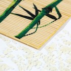 Циновка, коврик бамбуковый для ролл «Бамбук», 22×24 см - Фото 6