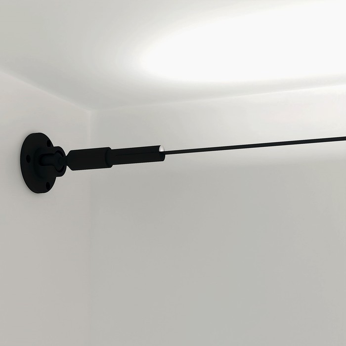Светильник "Лайн круглый" LED 60Вт 4000К 6 метров черный BayerLux - фото 1899118389