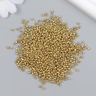 Бисер стекло 12/0 "Бронза" металлик 450 гр - фото 23136826