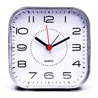 Часы - будильник настольные "Классика", дискретный ход, 10.5 х 10.5 см, АА - фото 287645101