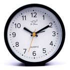 Часы - будильник настольные "Классика", дискретный ход, 12 х 12 см, АА - фото 20010983