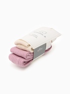 Колготки детские Крошка Я BASIC LINE, набор 2 пары, рост 74-80 см, молочный / розовый  (артикул 9834292)  большой выбор товаров оптом и в розницу по низким ценам с доставкой