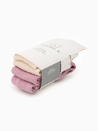 Колготки детские Крошка Я BASIC LINE, набор 2 пары, рост 68-74 см, молочный / розовый  (артикул 9834293)  большой выбор товаров оптом и в розницу по низким ценам с доставкой