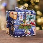 Коробка складная "Дед Мороз" 12 х 12 х 12 см - фото 320484641