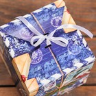 Коробка складная, подарочная новогодняя «С Новым годом» 12×12×12 см - Фото 3