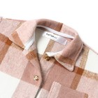 Рубашка детская KAFTAN утеплённая, размер 36 (134-140 см), розовая - Фото 2