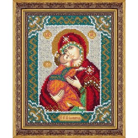 Набор для вышивания бисером «Пресвятая Богородица. Владимирская»