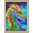Набор для вышивания бисером «Яркий дракон» - фото 294288530
