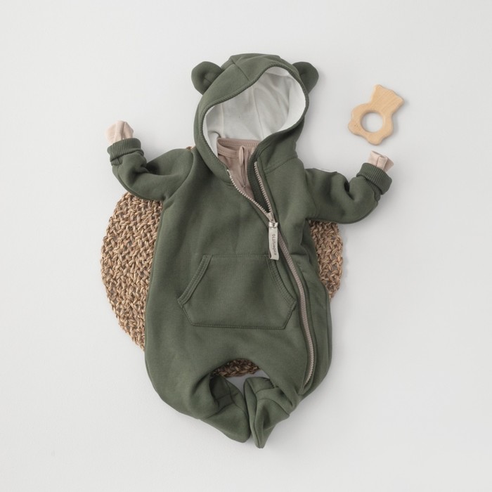 

Комбинезон детский KinDerLitto «Пикколино-1», рост 62-68 см, цвет хаки