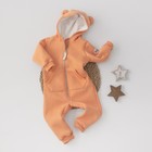 Комбинезон детский KinDerLitto «Пикколино-2», рост 80-86 см, цвет оранжевое солнце - фото 109165162