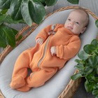 Комбинезон-поддёва детский KinDerLitto Topolino, рост 56-62 см, цвет оранжевое солнце - Фото 2
