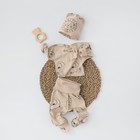 Комплект детский KinDerLitto «Крошки-горошки-1», 3 предмета, принт звери, рост 50-56 см - фото 302061371