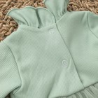 Платье для девочки KinDerLitto «Грета», рост 74-80 см, цвет полынь - Фото 3