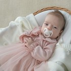 Платье для девочки KinDerLitto «Грета», рост 68-74 см, цвет пудра - Фото 2