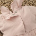 Платье для девочки KinDerLitto «Грета», рост 74-80 см, цвет пудра - Фото 5