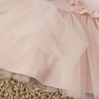 Платье для девочки KinDerLitto «Грета», рост 80-86 см, цвет пудра - Фото 6