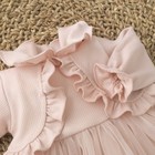 Платье для девочки KinDerLitto «Грета», рост 86-92 см, цвет пудра - Фото 4