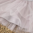 Платье для девочки KinDerLitto «Грета», рост 56-62 см, цвет пыльная сирень - Фото 3