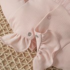 Платье для девочки KinDerLitto «Грета», рост 74-80 см, цвет светло-розовый - Фото 2