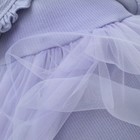 Платье для девочки KinDerLitto «Грета», рост 56-62 см, цвет сиреневый - Фото 3