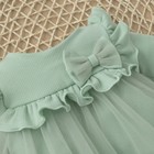 Платье для девочки KinDerLitto «Прованс», рост 56-62 см, цвет полынь - Фото 2