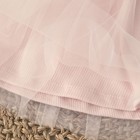 Платье для девочки KinDerLitto «Прованс», рост 62-68 см, цвет пудра - Фото 4