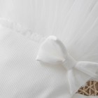 Платье боди с повязкой на голову KinDerLITTO «Трио», рост 56-62 см, цвет молочный - Фото 5