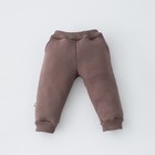Костюм детский спортивный KinDerLitto «Оверсайз», 2 предмета: худи, штаны, рост 92-98 см, цвет шоколад - Фото 2