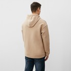 Толстовка мужская НАЧЁС, цвет бежевый, размер 50-52 (XL-XXL) - фото 23635609
