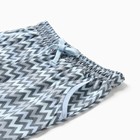 Брюки женские домашние, цвет голубой, размер 56 - фото 31847239