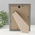 Фоторамка пластик "Винтаж" 15х21 см, карельская береза - Фото 4