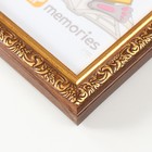 Фоторамка пластик "Винтаж" 10х15 см, бук - Фото 3