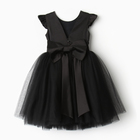 Платье нарядное детское MINAKU: PartyDress, цвет чёрный, рост 104 см - Фото 12