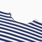 Тельняшка детская, цвет синий, рост 134 см - фото 33833287