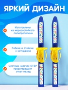 Комплект лыжный детский Snow Cat: лыжи 66 см, палки 75 см - Фото 2
