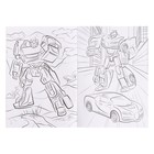 Крутые раскраски «Машины-роботы», 24 страницы - фото 24344155