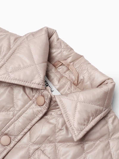 Куртка для девочки KAFTAN, бежевая, размер 30 (116-122 см)