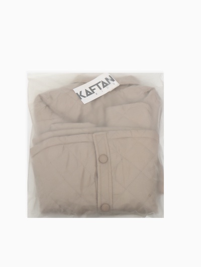 Куртка для девочки KAFTAN, бежевая, размер 30 (116-122 см)