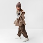 Куртка детская KAFTAN р. 30 (116-122см), бежевый - Фото 4