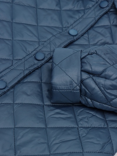 Куртка для девочки KAFTAN, синяя, размер 30 (116-122 см)