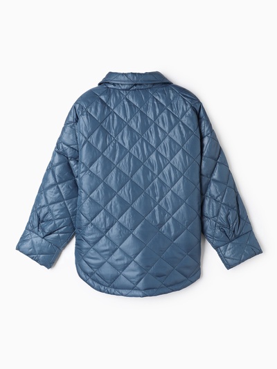 Куртка для девочки KAFTAN, синяя, размер 30 (116-122 см)