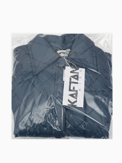 Куртка для девочки KAFTAN, синяя, размер 30 (116-122 см)