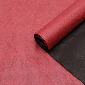 Бумага Эколюкс двухцветная красный/черный 0.7 x 5 м
